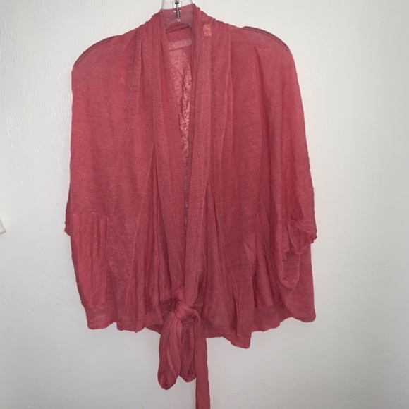 Anthropologie Jackets & Blazers - Anthro angel of the north tie front kimono M